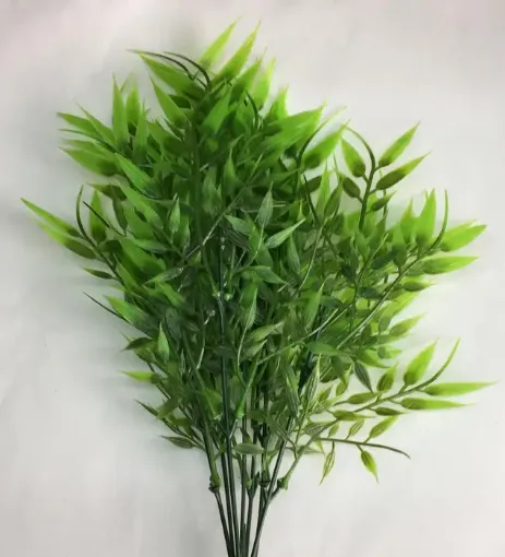 Imagen de Ramo artificial de hojas de bamboo