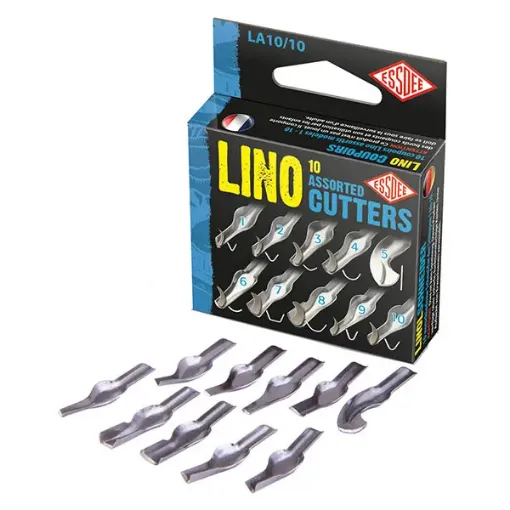 Imagen de Lino cutters styles ESSDEE set de 10 cortadores diferente