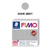 Imagen de Arcilla polimerica pasta de modelar FIMO Leather Effect Efecto Cuero *57grs. color 809 Gris Delfin 