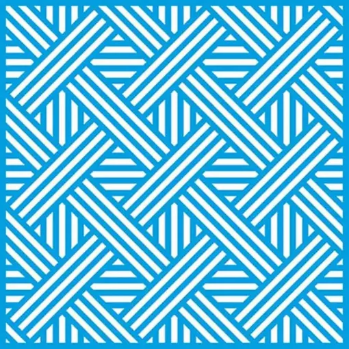 Imagen de Stencil marca LITOARTE de 20x20 cms. cod.STXX-080 Estampado geometrico