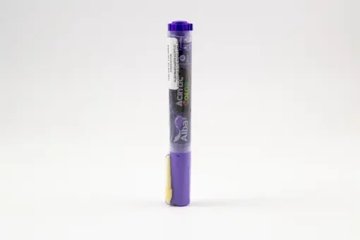 Imagen de Marcador ALBA de pintura acrilica al agua recargable punta de 6mm L color 491 Violeta