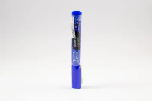 Imagen de Marcador ALBA de pintura acrilica al agua recargable punta de 6mm L color 445 Azul Ultramar