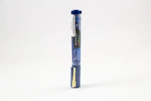 Imagen de Marcador ALBA de pintura acrilica al agua recargable punta de 6mm L color 447 Azul Noche