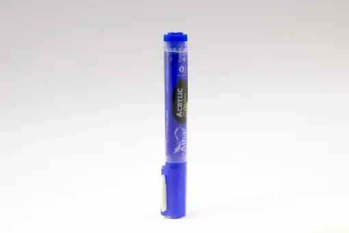Imagen de Marcador ALBA de pintura acrilica al agua recargable punta de 4mm M color 445 Azul Ultramar