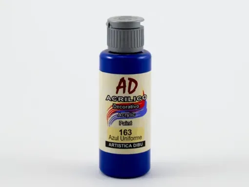 Imagen de Acrilico decorativo pintura acrilica AD *60ml. color 163 azul uniforme cyan traslucido