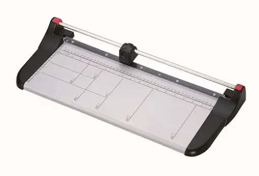 Imagen de Guillotina Cizalla portable rotativa de mesa KW-TRIO formato A3 cod.3216