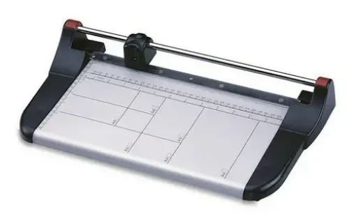Imagen de Guillotina Cizalla portable rotativa de mesa KW-TRIO formato A4 cod.3016