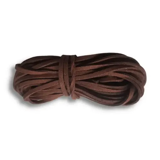 Imagen de Tiento simil cuero de 2mms. *5mts. color Marron Chocolate