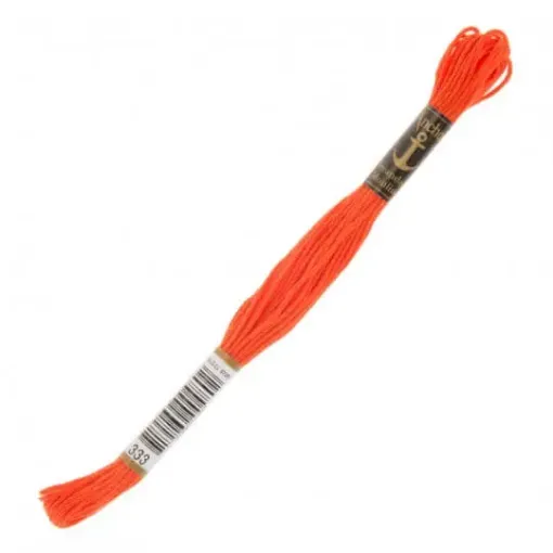 Imagen de Hilo de bordar 100% algodon Mouline ANCHOR 8mts. color 0333 Coral