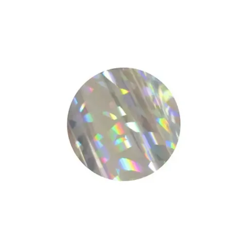 Imagen de Deco Foil Transfer "ICRAFT" medida 15.2x30.5cms por unidad Color Silver Shattered Glass Vidrio Plata