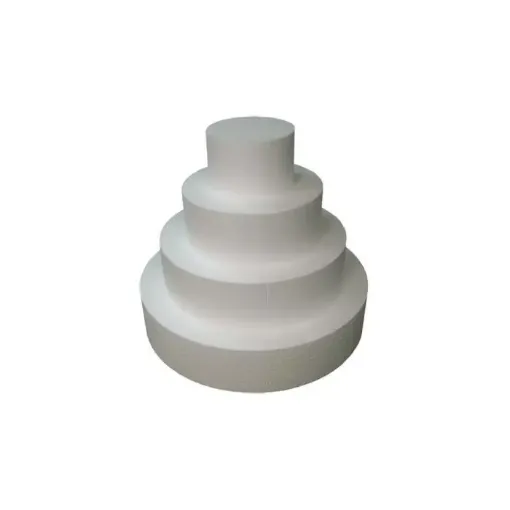 Imagen de Base o maqueta de espuma plast redonda de 20x2.5cms