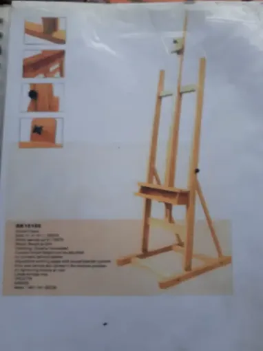 Imagen de Caballete de pie de madera profesional (51,4*61)185cms. 155150