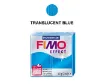 Imagen de Arcilla polimerica pasta de modelar FIMO Effect *57grs. Translucido color 374 Azul Blue 
