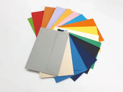 Imagen de Sobres tarjeta color de 65*100mm 120gr 16 colores por unidad