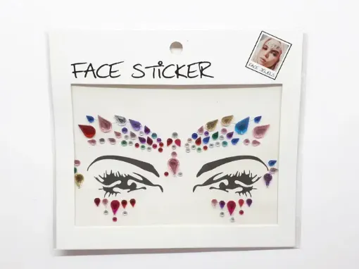 Imagen de Sticker "FACE STICKER" lagrimas varias multicolor 3070234