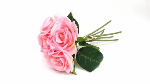 Imagen de Ramillete Bouquet de rosas grandes *6 A1848 color rosado