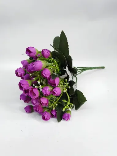 Imagen de Ramo de mini pimpollo color violeta