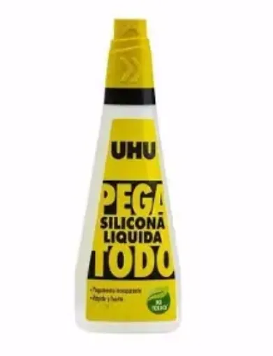 Imagen de Pegamento UHU silicona liquida Pegatodo 35ml.