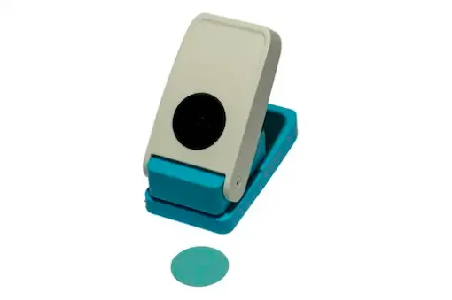 Imagen de Perforadora para materiales especiales Craft Punch KAMEI KM5815 de 1.5" 38mms. modelo circulo