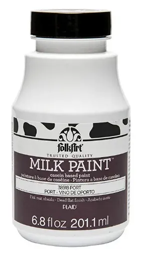 Imagen de Milk Paint Pintura a base de caseina FOLK ART *6.8oz 201ml color 38918 Port Vino de Oporto
