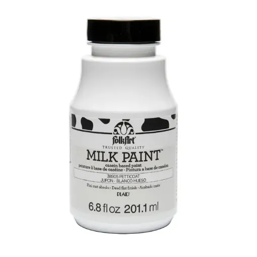 Imagen de Milk Paint Pintura a base de caseina FOLK ART *6.8oz 201ml color 38905 Petticoat
