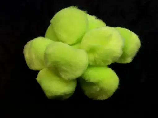 Imagen de Pompon de 19mm. de colores *10 unidades color verde manzana