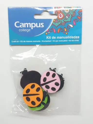 Imagen de Confetti "CAMPUS" san antonio de fieltro de colores*6 unidades
