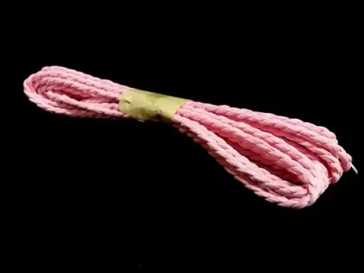 Imagen de Cuerda trenzada de 5mms. De color ovillo de 4,5mts. RB10279 rosado