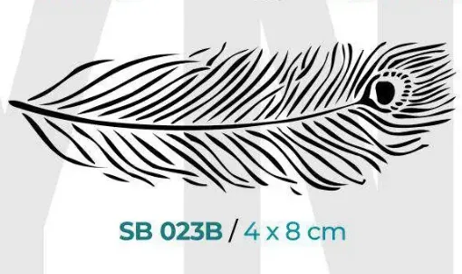 Imagen de Sello decorativo flexible marca "HYN" serie B modelo 023b