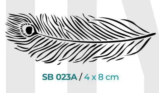 Imagen de Sello decorativo flexible marca "HYN" serie B modelo 023a