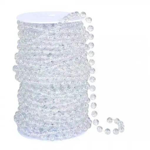 Imagen de Hilo guia de perlas cristal de 10mms. Nro.2 por metro