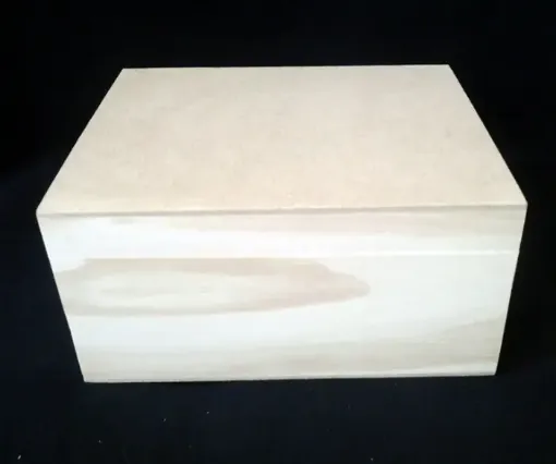 Imagen de Caja rectangular para te de 6 reparticiones portate de 23*18*10cms. con bisagras 