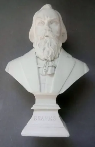 Imagen de Busto de Musicos Brahms 8x5x13cms