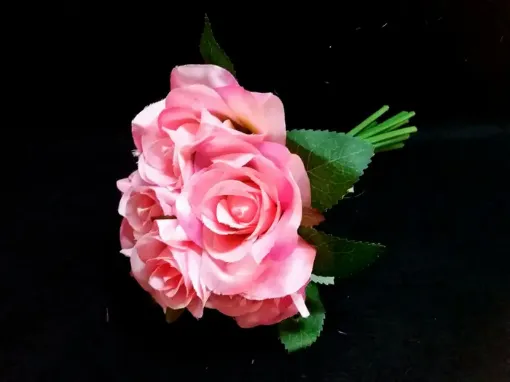 Imagen de Bouquet  de rosas ramillete *14 color rosado D100
