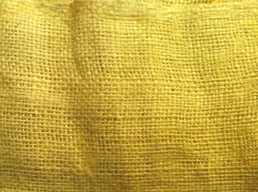 Imagen de Tela de arpillera cerrada de yute de 100x100cms color Amarillo