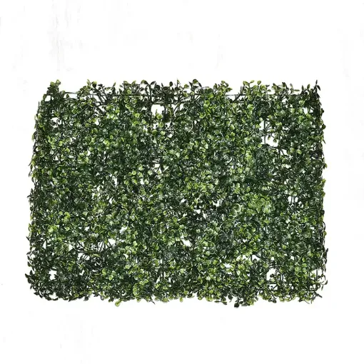 Imagen de Panel de pasto artificial tipo trebol grande tupido de 40x60cms