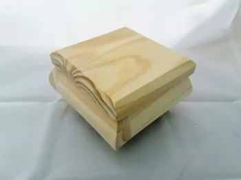 La Casa del Artesano-Taco cubo de madera de pino Variedad de medidas