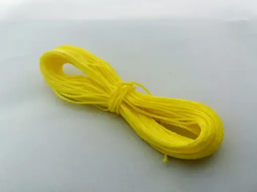 Imagen de Hilo o cordon encerado fino SETTANYL *10mts. color amarillo 0314