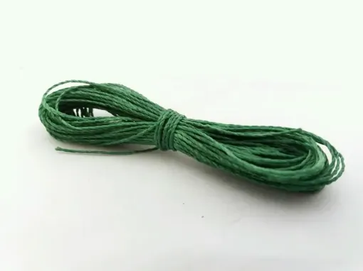 Imagen de Hilo o cordon encerado fino SETTANYL *10mts. color verde 0387