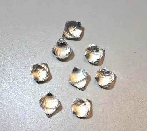 Imagen de Piedra cairel diamante transparente de 12*15mms. *8 unidades