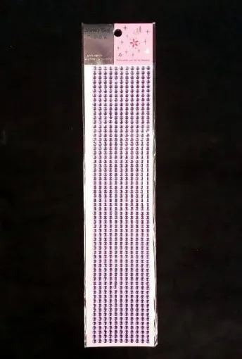 Imagen de Brillo adhesivo redondo 4mms. tira de 693 unidades violeta