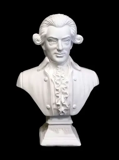 Imagen de Busto de Musicos Mozart 9x5x13cms
