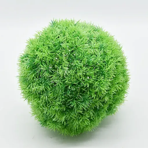 Imagen de Esfera de pasto artificial fino tipo pincho de 23cms.