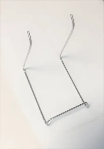 Imagen de Soporte vertical de pie de alambre grande para plato de hasta 35cms