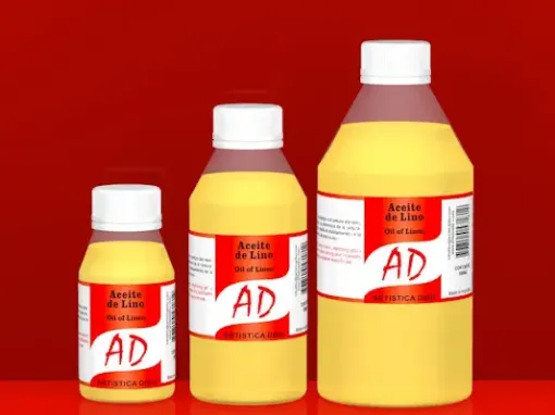 Imagen de Aceite de lino para pintura al oleo AD *250ml. 