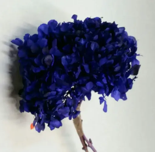La Casa del Artesano-Ramo de hortensias glicerinadas de color violeta