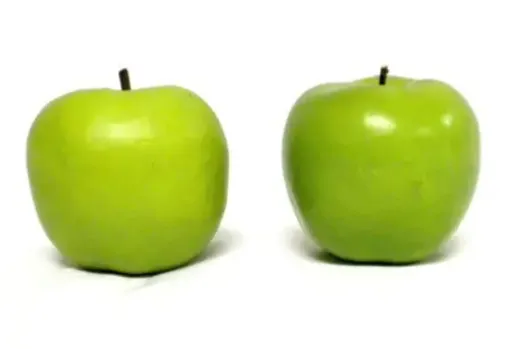 Imagen de Fruta mediana de telgopor manzana verde *10 unidades