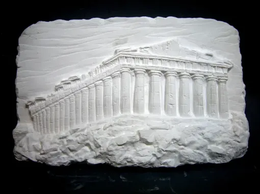Imagen de Partenon placa griega 33x23cms