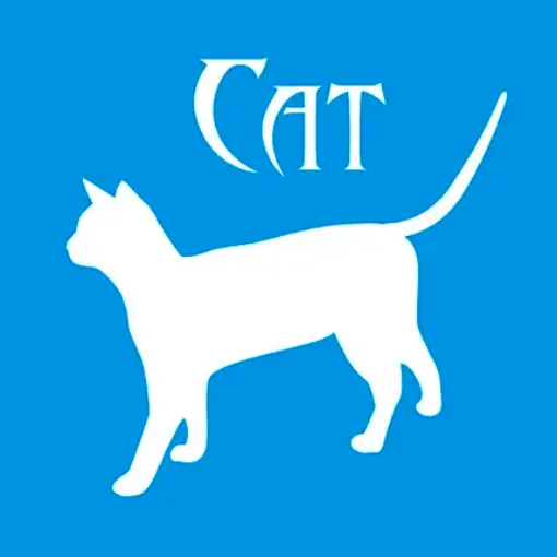 Imagen de Stencil marca "LITOARTE" 10x10 cms. cod.STX-155 Cat gato