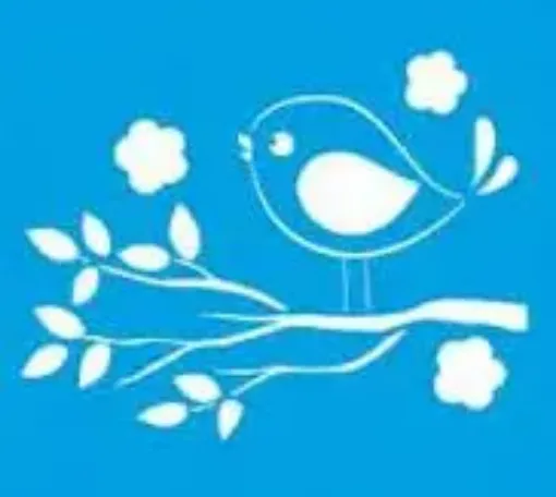 Imagen de Stencil marca "LITOARTE" 10x10 cms. cod.STX-089